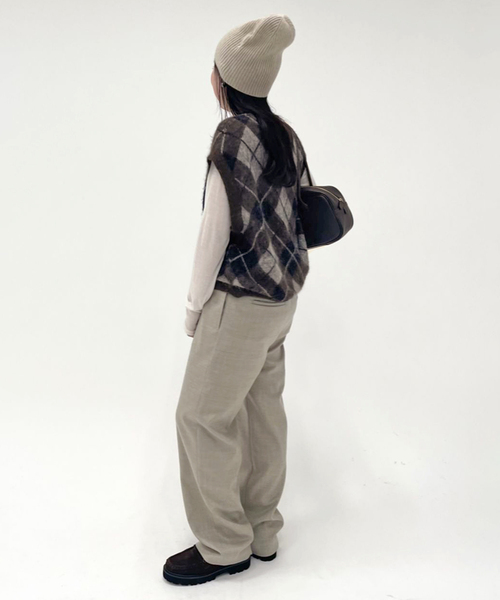 セール】アーガイルベスト（ベスト）｜FRAMeWORK（フレームワーク）の