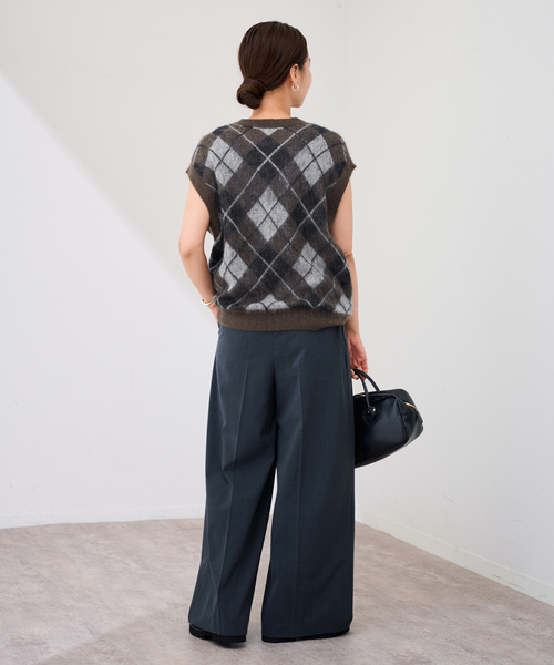 アーガイルベスト（ベスト）｜FRAMeWORK（フレームワーク）の