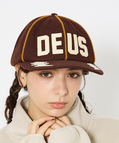 DEUS EX MACHINA（デウスエクスマキナ）の「【Deus Ex Machina/デウスエクスマキナ】Restwell Cap/キャップ/ユニセックス【WEB限定】（キャップ・メンズ・ブラウン/ブラック/アイボリー・フリー）」の3枚目の写真