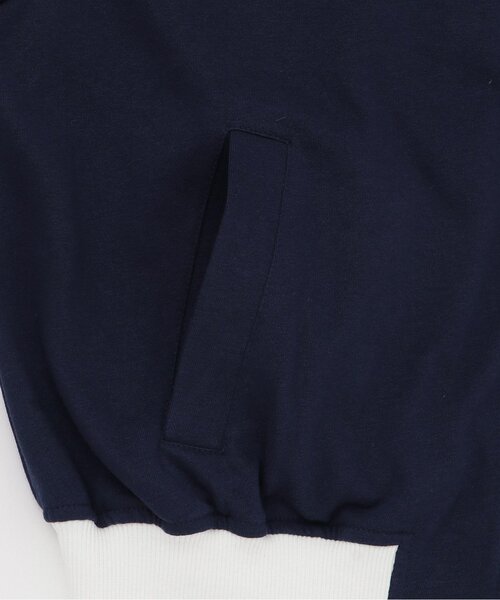 by LOVEiT(バイラビット)の「【WEB限定】Bポイントブルゾン(ブルゾン・キッズ・アイボリー/ネイビー・160cm/150cm/140cm/130cm/120cm)」の7枚目の写真