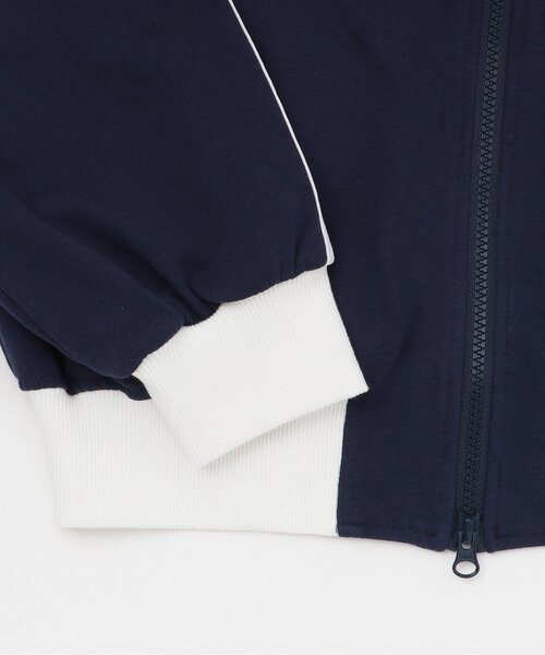 by LOVEiT(バイラビット)の「【WEB限定】Bポイントブルゾン(ブルゾン・キッズ・アイボリー/ネイビー・160cm/150cm/140cm/130cm/120cm)」の6枚目の写真
