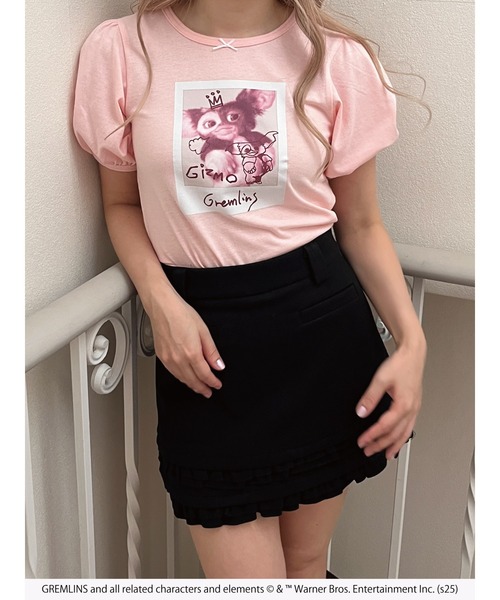 MORE self LOVE(モアセルフラブ)の「【GREMLINS】フォトTEE(Tシャツ/カットソー・レディース・ピンク/ホワイト/ブラック・FREE)」の3枚目の写真