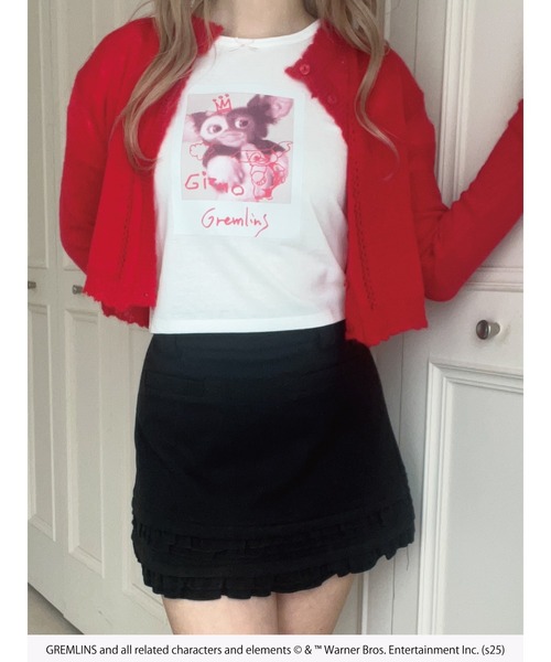 MORE self LOVE(モアセルフラブ)の「【GREMLINS】フォトTEE(Tシャツ/カットソー・レディース・ピンク/ホワイト/ブラック・FREE)」の9枚目の写真