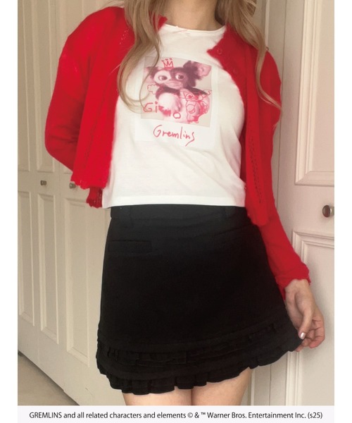 MORE self LOVE(モアセルフラブ)の「【GREMLINS】フォトTEE(Tシャツ/カットソー・レディース・ピンク/ホワイト/ブラック・FREE)」の10枚目の写真