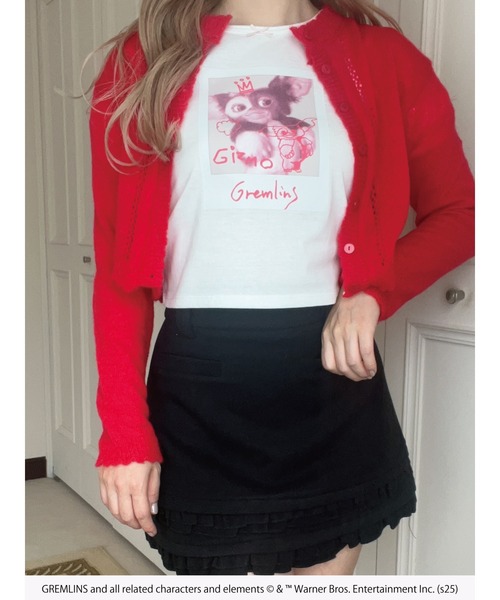 MORE self LOVE(モアセルフラブ)の「【GREMLINS】フォトTEE(Tシャツ/カットソー・レディース・ピンク/ホワイト/ブラック・FREE)」の11枚目の写真