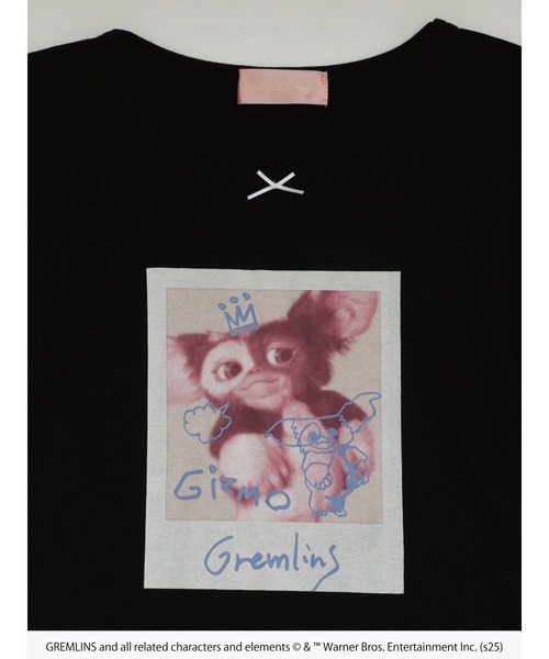 MORE self LOVE(モアセルフラブ)の「【GREMLINS】フォトTEE(Tシャツ/カットソー・レディース・ピンク/ホワイト/ブラック・FREE)」の6枚目の写真