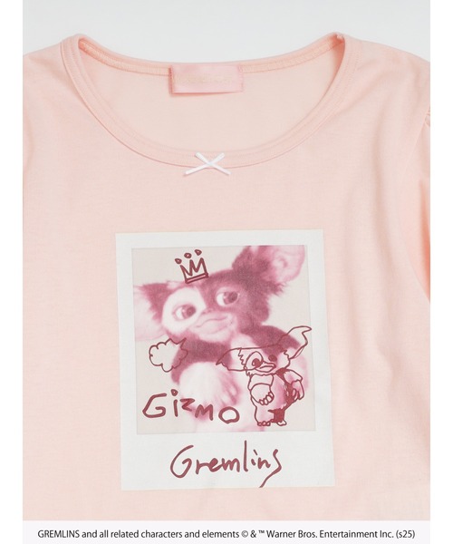 MORE self LOVE(モアセルフラブ)の「【GREMLINS】フォトTEE(Tシャツ/カットソー・レディース・ピンク/ホワイト/ブラック・FREE)」の5枚目の写真