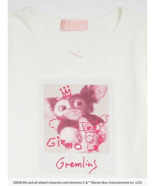 MORE self LOVE(モアセルフラブ)の「【GREMLINS】フォトTEE(Tシャツ/カットソー・レディース・ピンク/ホワイト/ブラック・FREE)」の4枚目の写真