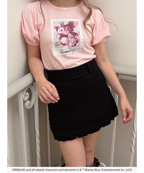 MORE self LOVE(モアセルフラブ)の「【GREMLINS】フォトTEE(Tシャツ/カットソー・レディース・ピンク/ホワイト/ブラック・FREE)」の22枚目の写真