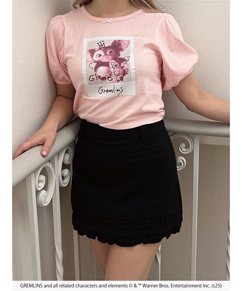 MORE self LOVE(モアセルフラブ)の「【GREMLINS】フォトTEE(Tシャツ/カットソー・レディース・ピンク/ホワイト/ブラック・FREE)」の16枚目の写真