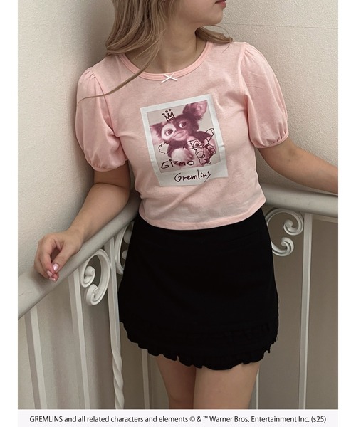 MORE self LOVE(モアセルフラブ)の「【GREMLINS】フォトTEE(Tシャツ/カットソー・レディース・ピンク/ホワイト/ブラック・FREE)」の15枚目の写真