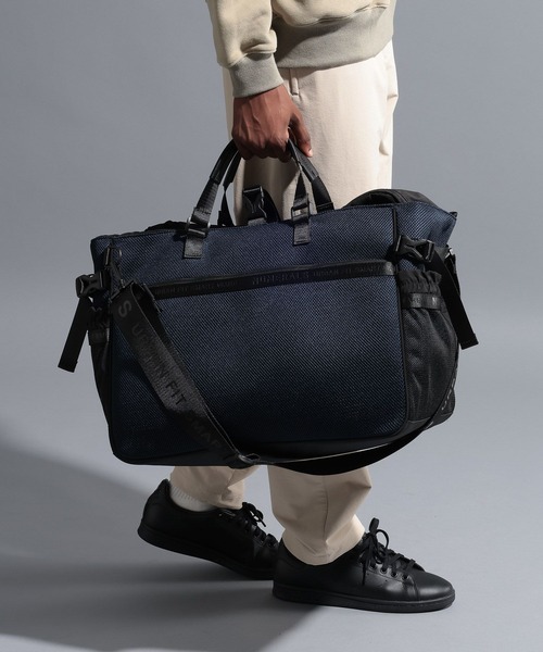 NUMERALS】メッシュトラベルバッグ（ハンドバッグ）｜NUMERALS