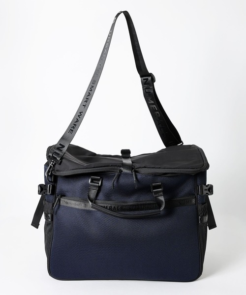 NUMERALS】メッシュトラベルバッグ（ハンドバッグ）｜NUMERALS