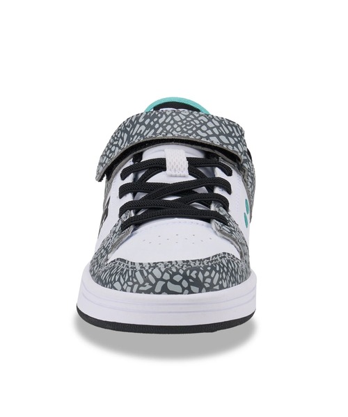 DC SHOES（ディーシーシューズ）の「MANTECA 4 V SN/DCキッズベルクロ付きスニーカー（スニーカー・キッズ・ホワイト×グリーン/ホワイト×グレー・20cm/19cm/18cm/17cm/21cm/25cm/24cm/23cm/22cm）」の12枚目の写真