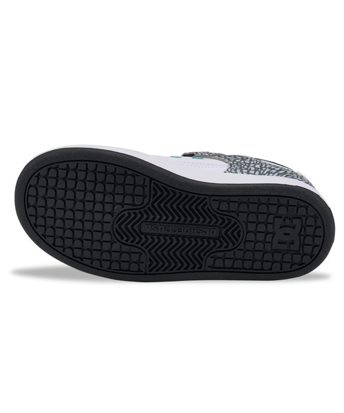 DC SHOES（ディーシーシューズ）の「MANTECA 4 V SN/DCキッズベルクロ付きスニーカー（スニーカー・キッズ・ホワイト×グリーン/ホワイト×グレー・20cm/19cm/18cm/17cm/21cm/25cm/24cm/23cm/22cm）」の13枚目の写真