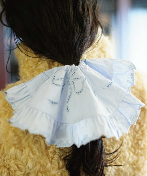 Lam Balm】ヴィクトリアンエンブロイダリーシュシュ（シュシュ）｜Lam