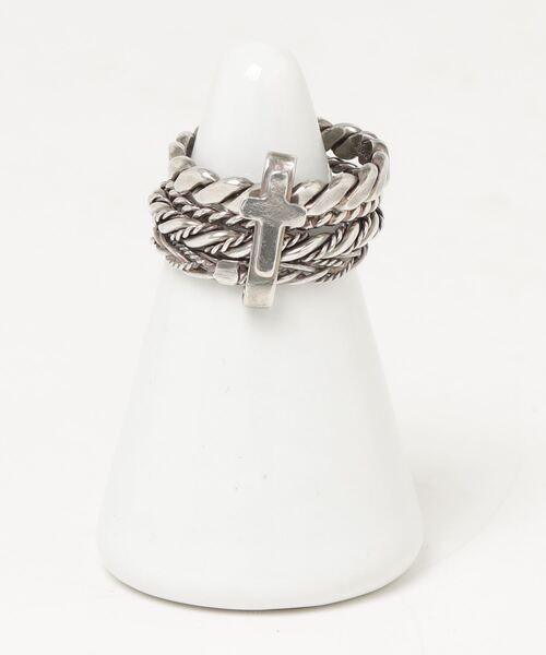 gunda クロコダイルリング シルバー gunda<ガンダ>CROCODILE RING/w/Diamond [クロコダイル リング/w