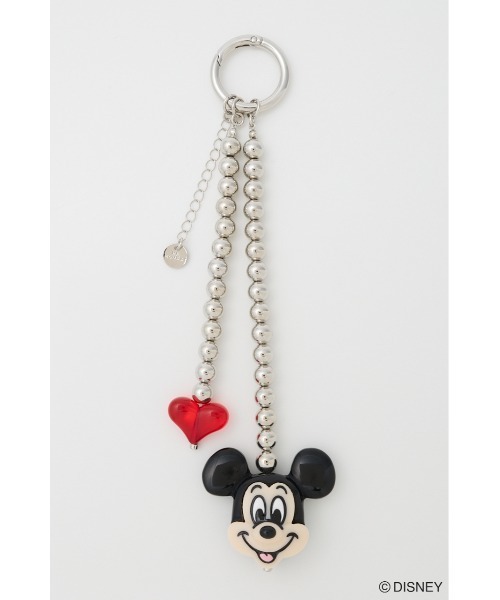 Disney SERIES CREATED by MUS(ディズニーシリーズクリエイテッドバイエムユーエス)の「MD ACCESSORIES ストラップ / MICKEY(チャーム・レディース・シルバー・FREE)」の2枚目の写真