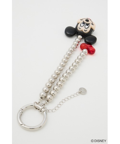 Disney SERIES CREATED by MUS(ディズニーシリーズクリエイテッドバイエムユーエス)の「MD ACCESSORIES ストラップ / MICKEY(チャーム・レディース・シルバー・FREE)」の5枚目の写真