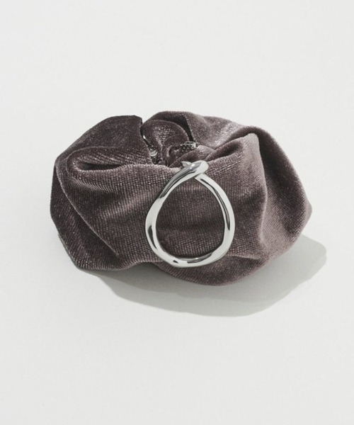 GOLDY（ゴールディ）の「【GOLDY】ベロア メタル ポニー フック 6251003（その他ヘアアクセサリー・レディース・ネイビー/ブラウン/グリーン/ブラック・FREE）」の11枚目の写真