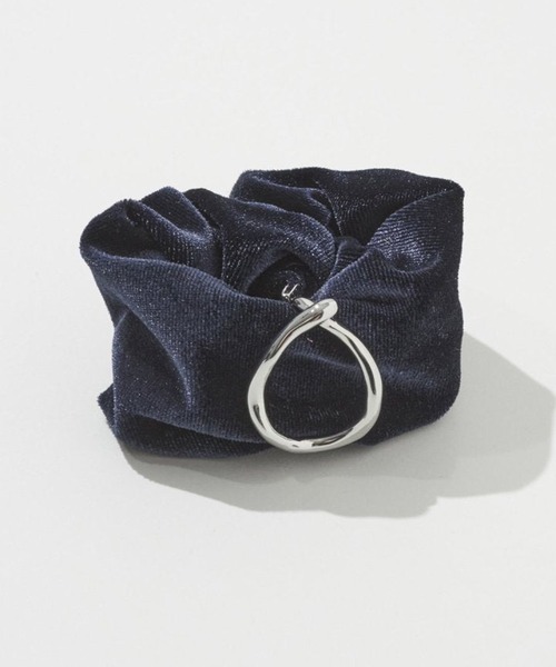 GOLDY（ゴールディ）の「【GOLDY】ベロア メタル ポニー フック 6251003（その他ヘアアクセサリー・レディース・ネイビー/ブラウン/グリーン/ブラック・FREE）」の13枚目の写真