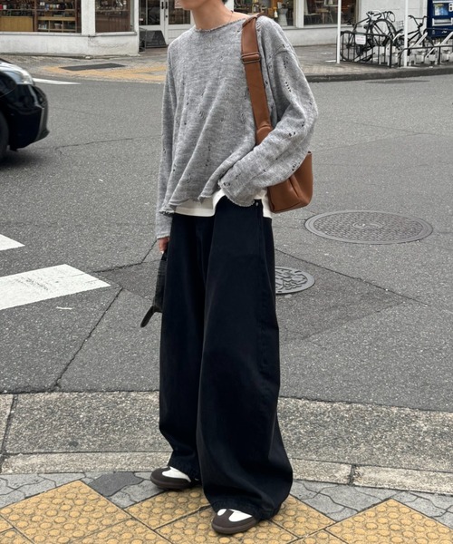 Theater code(シアターコード)の「【30%OFF】Theater code × 6hourssleep Faux Leather Shoulder Bag/フェイクレザーショルダーバッグ/brown 2026年春夏(ショルダーバッグ・メンズ・ブラウン・FREE)」の4枚目の写真