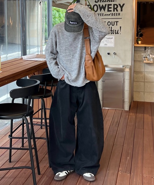 Theater code(シアターコード)の「【30%OFF】Theater code × 6hourssleep Faux Leather Shoulder Bag/フェイクレザーショルダーバッグ/brown 2026年春夏(ショルダーバッグ・メンズ・ブラウン・FREE)」の7枚目の写真