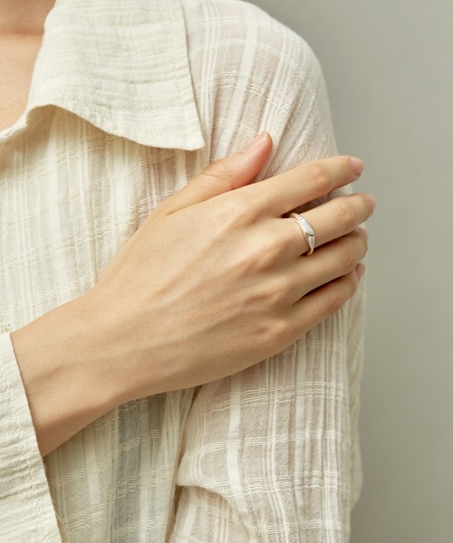 TEN.（テン）の「SILVER925 チゼルリング(9~21号)（リング・レディース・シルバー・#9/#11/#13/#15/#17/#19/#21）」の5枚目の写真