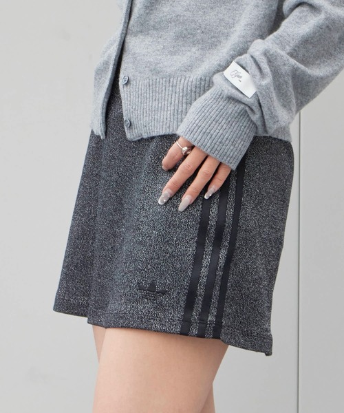 adidas(アディダス)の「adidas/アディダス ORI LUREX SKIRT スカート(スカート・レディース・ブラック・L/M/S/XS)」の1枚目の写真