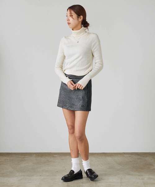 adidas(アディダス)の「adidas/アディダス ORI LUREX SKIRT スカート(スカート・レディース・ブラック・L/M/S/XS)」の9枚目の写真
