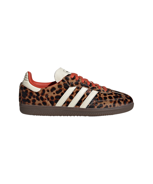 【adidas】Samba OG ＊サンバスニーカー＊ ヒョウ柄 ＊24.5 adidas originals / アディダス オリジナルス】SAMBA OG W：JI2734