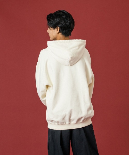 XLARGE（エクストララージ）の「FLUORESCENT EMBROIDERED HOODED SWEATSHIRT（パーカー・メンズ・ブラック/オフホワイト/ネイビー・S/M/L/XL）」の8枚目の写真