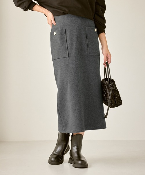 ジャージーアイラインスカート（スカート）｜ROPE' PICNIC（ロペ