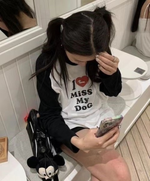 ViViDAY(ビビデー)の「配色ラグランルーズロンT(Tシャツ/カットソー・レディース・ホワイト・M)」の6枚目の写真