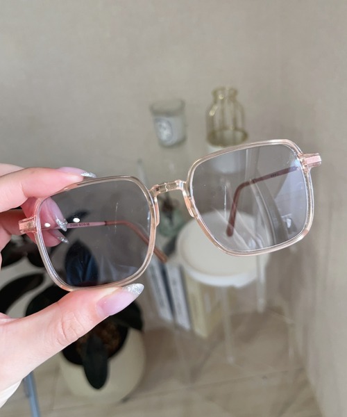 セール】調光レンズ クリアフレームサングラス（メガネ）｜Feliz