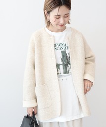 AMERICAN HOLIC(アメリカンホリック)のWフェイスラグランニットコーディガン(カーディガン/ボレロ)