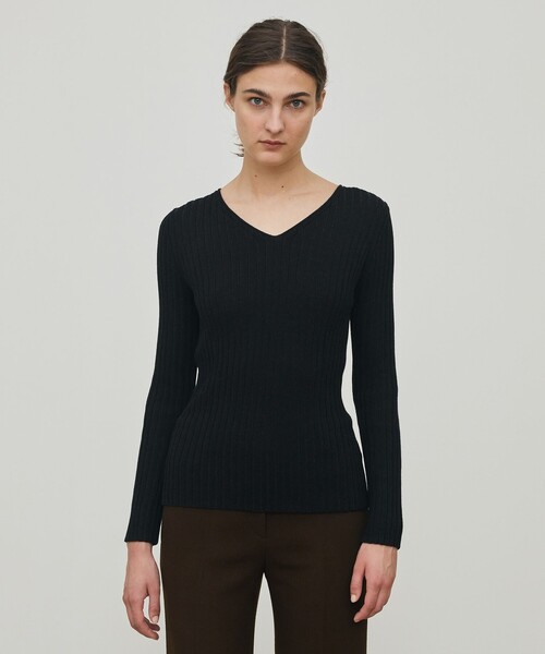 未使用✴︎トゥモローランド DES PRÉS デプレ✴︎Vネック プルオーバー ウールリブ Vネックプルオーバー（ニット/セーター）｜DES PRES（デ