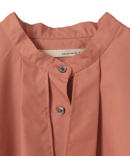 MELROSE claire(メルローズ クレール)の「【エステルモダールブロードケープシャツブラウス】(シャツ/ブラウス・レディース・テラコッタ/ネイビー/ライトベージュ・FREE)」の10枚目の写真