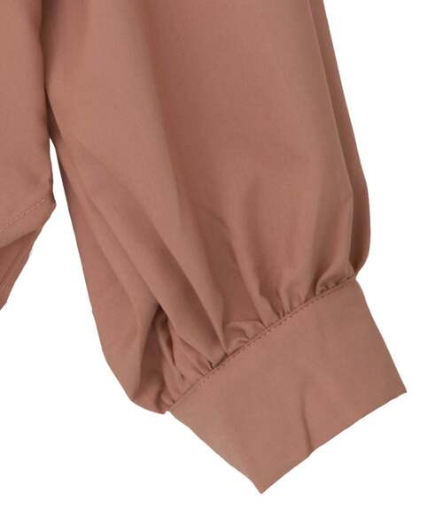 MELROSE claire(メルローズ クレール)の「【エステルモダールブロードケープシャツブラウス】(シャツ/ブラウス・レディース・テラコッタ/ネイビー/ライトベージュ・FREE)」の17枚目の写真