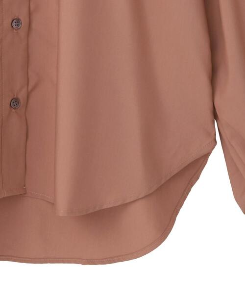 MELROSE claire(メルローズ クレール)の「【エステルモダールブロードケープシャツブラウス】(シャツ/ブラウス・レディース・テラコッタ/ネイビー/ライトベージュ・FREE)」の18枚目の写真