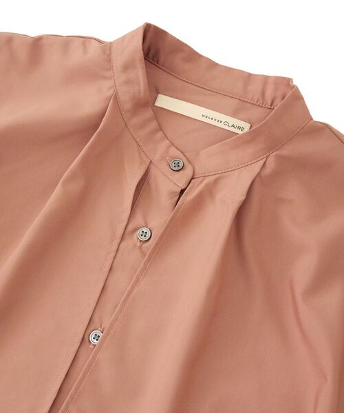 MELROSE claire(メルローズ クレール)の「【エステルモダールブロードケープシャツブラウス】(シャツ/ブラウス・レディース・テラコッタ/ネイビー/ライトベージュ・FREE)」の19枚目の写真