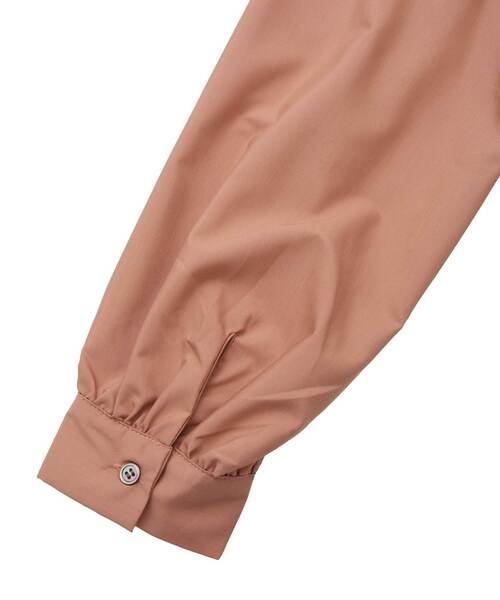 MELROSE claire(メルローズ クレール)の「【エステルモダールブロードケープシャツブラウス】(シャツ/ブラウス・レディース・テラコッタ/ネイビー/ライトベージュ・FREE)」の20枚目の写真