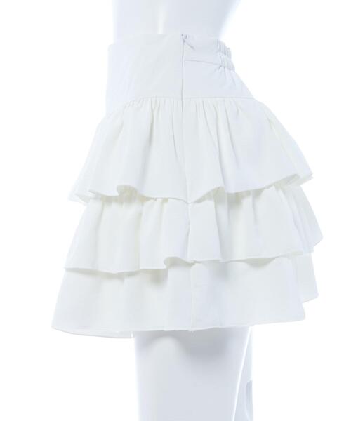 INGNI（イング）の「フリルミニスカパン／A（スカート・レディース・ブラウン/ブラック/オフホワイト・FREE）」の22枚目の写真