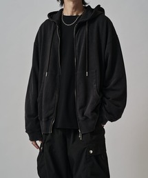 Lui's | <Lui's ONE>スノーウォッシュスウェットダブルZIPパーカー(パーカー)