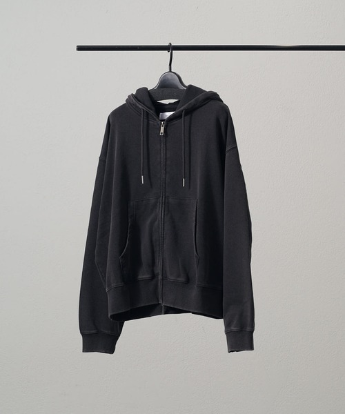 Lui's（ルイス）の「<Lui's ONE>スノーウォッシュスウェットダブルZIPパーカー（パーカー・レディース・ブラック/チャコールグレー・S/M）」の17枚目の写真