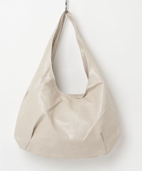 Lunea（ルネア）の「ワンハンドルラウンドトートバッグ（トートバッグ・レディース・アイボリー/ブラック/ブラウン/キャメル・FREE）」の17枚目の写真