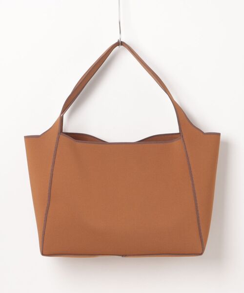 STELLA McCARTNEY（ステラマッカートニー）の「Logo Square Tote Bag / ロゴ スクエア トートバッグ（トートバッグ・レディース・ベージュ・ONE SIZE）」の5枚目の写真