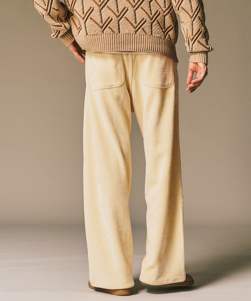 417 EDIFICE（フォーワンセブンエディフィス）の「メランジコーデュロイ カーブレッグパンツ（その他パンツ・メンズ・ブラック/ブラウン/ホワイト/ブルー・LARGE/MEDIUM）」の18枚目の写真