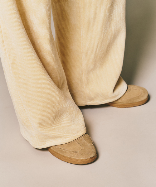 417 EDIFICE（フォーワンセブンエディフィス）の「メランジコーデュロイ カーブレッグパンツ（その他パンツ・メンズ・ブラック/ブラウン/ホワイト/ブルー・LARGE/MEDIUM）」の16枚目の写真