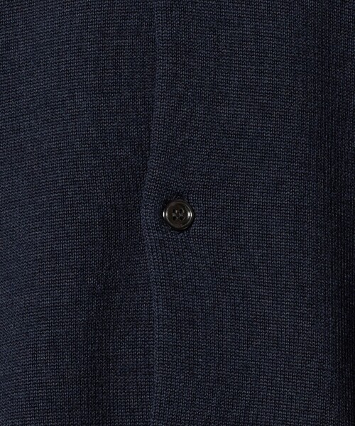 UNITED ARROWS(ユナイテッドアローズ)の「YAMAGATA ミドルゲージ ポロカーディガン(カーディガン/ボレロ・メンズ・ワイン/ネイビー・S/XL/M/L)」の7枚目の写真